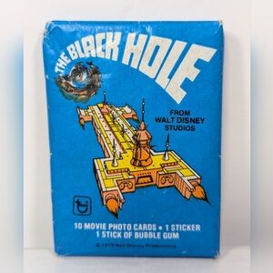 Vtg 1979 The Black Hole Movie Photo Cards Pack Topps